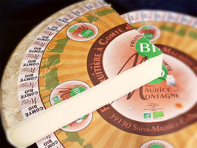 Nos fromages BIO - Comté AOP doux 9 mois d'affinage
